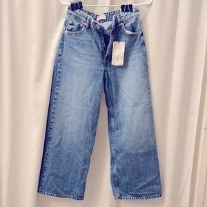 Zara wide leg jeans